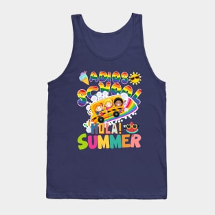 Adios School Hola Summer Tank Top